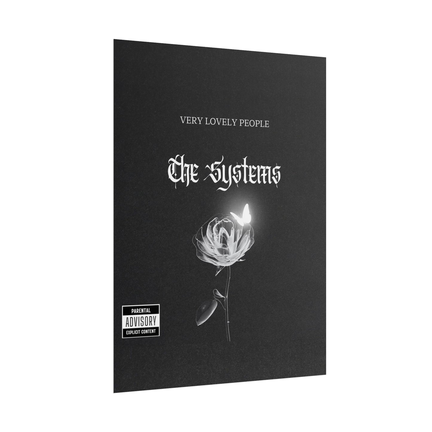 The Systems Album Cover Rolled Poster - Very Lovely People Wall Art