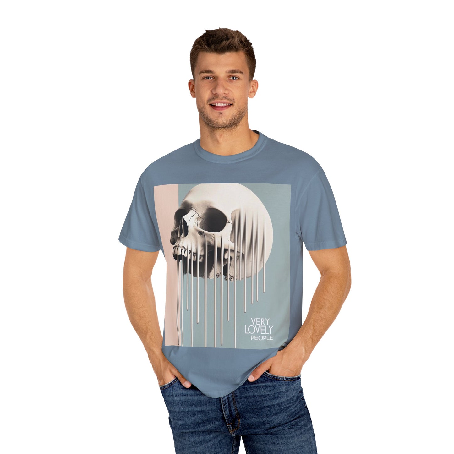 Fierce Graphic T-Shirt - Unisex Garment-Dyed Tee with Bold Art