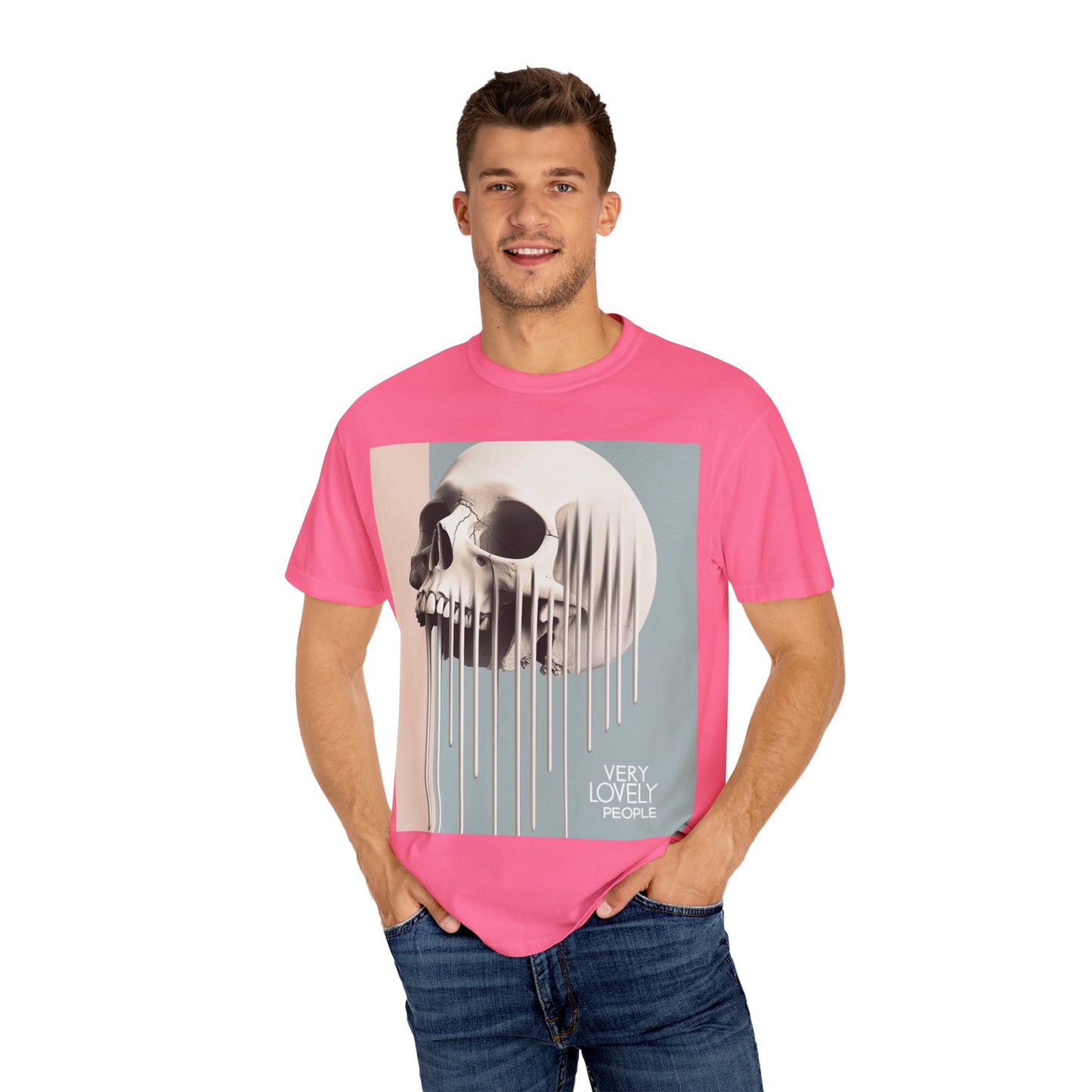 Fierce Graphic T-Shirt - Unisex Garment-Dyed Tee with Bold Art
