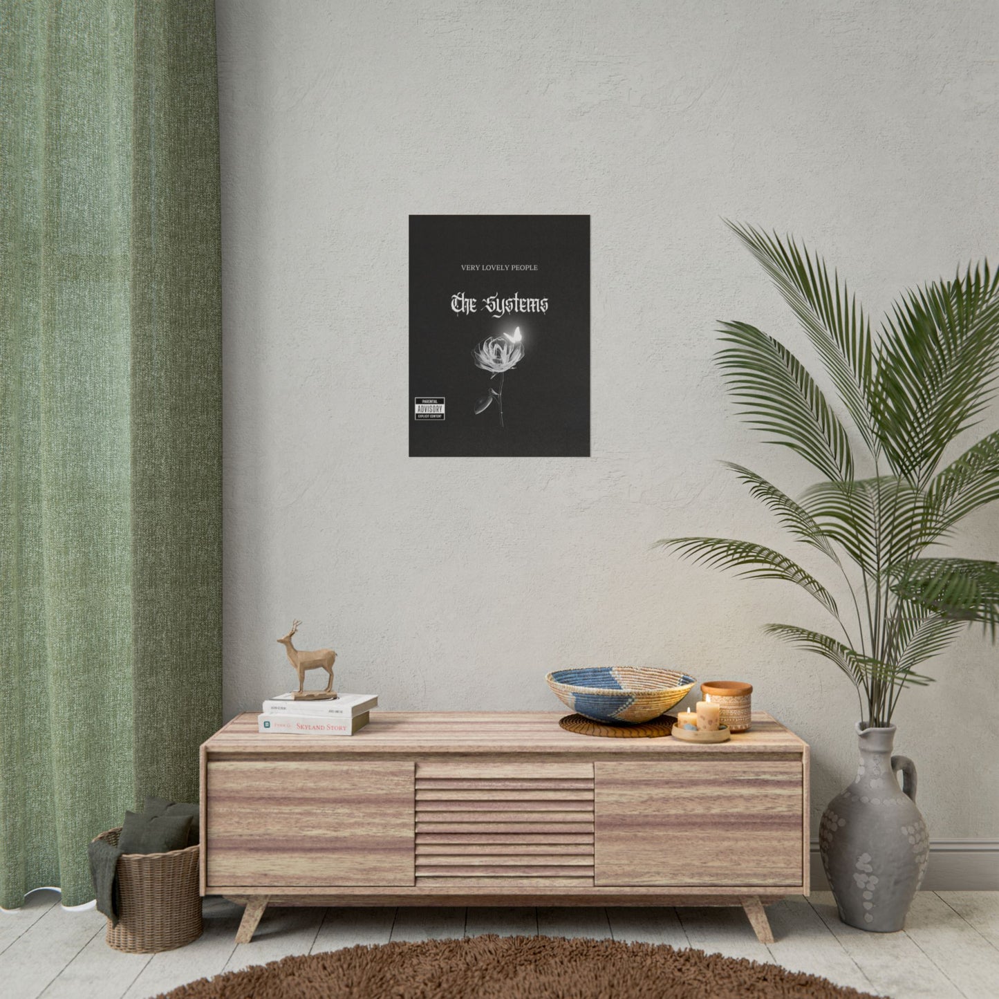 The Systems Album Cover Rolled Poster - Very Lovely People Wall Art