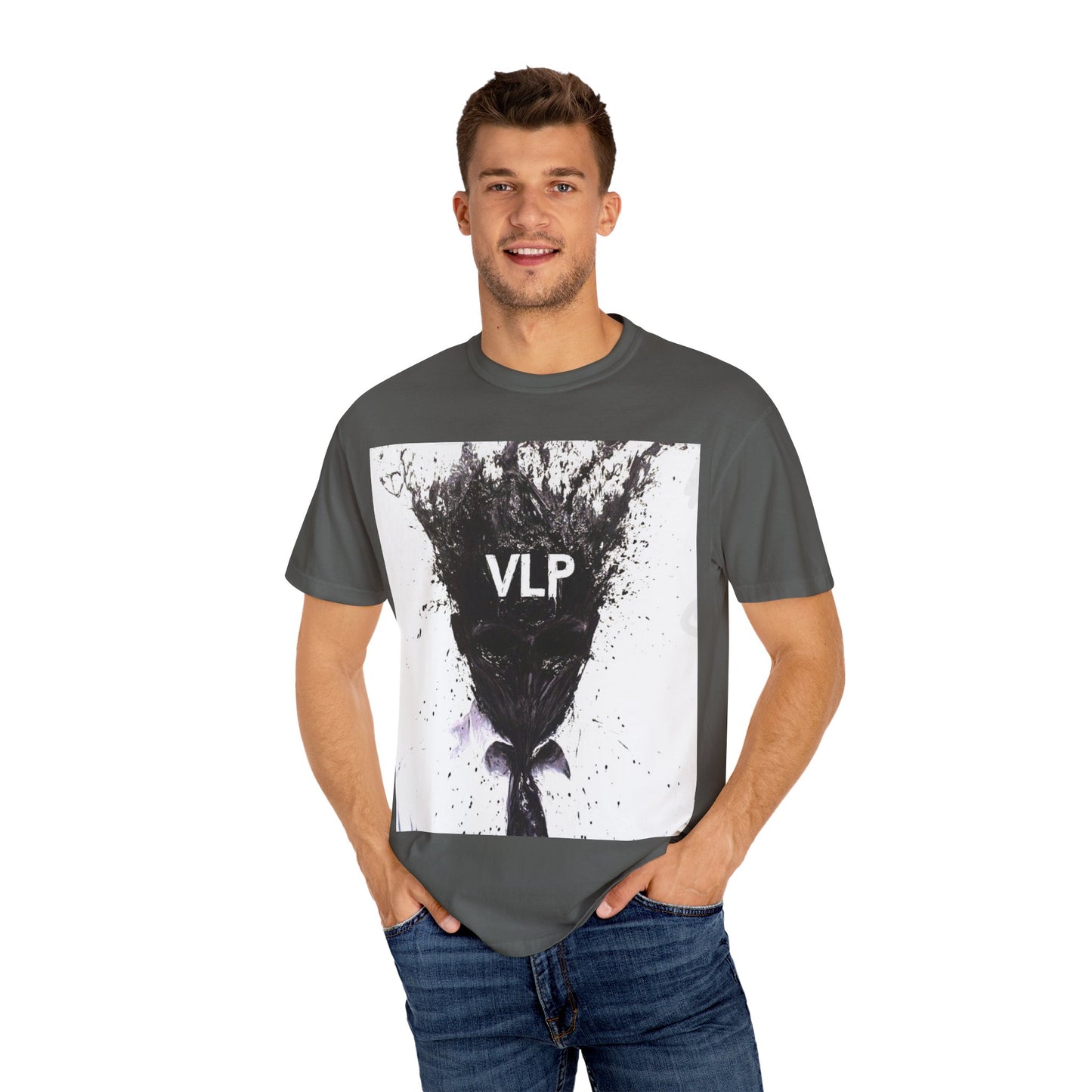 Artistic Unisex T-shirt with VLP Design - Unique Casual Wear