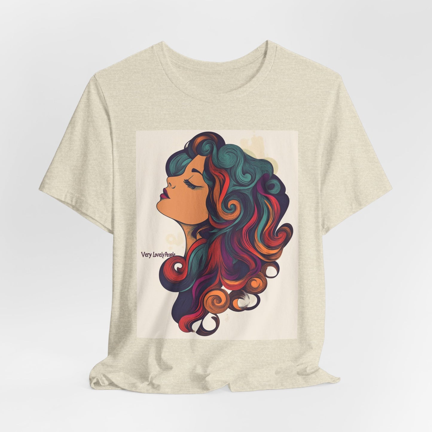 Very Lovely People Unisex Tee, Perfect Gift for Friends, Casual Wear, Birthday Celebration, Fun Statement Shirt