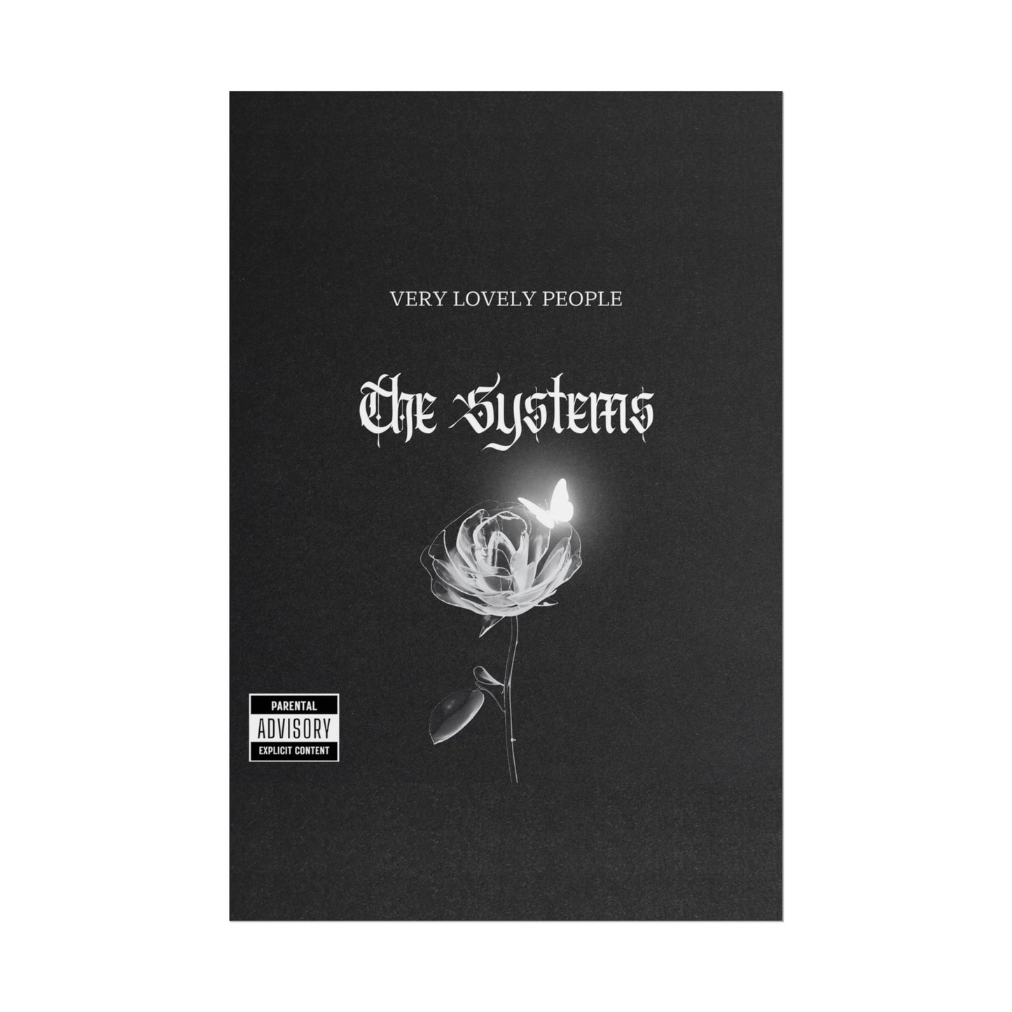 The Systems Album Cover Rolled Poster - Very Lovely People Wall Art