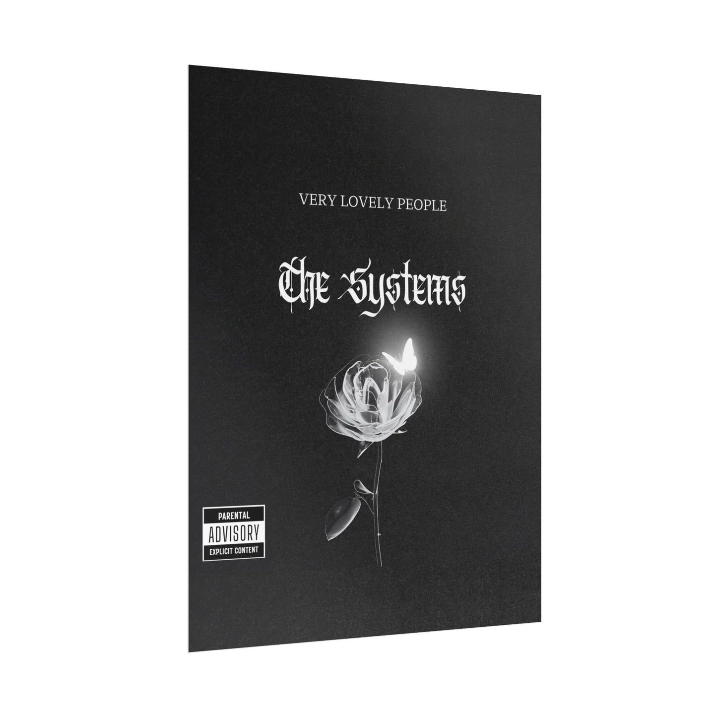 The Systems Album Cover Rolled Poster - Very Lovely People Wall Art