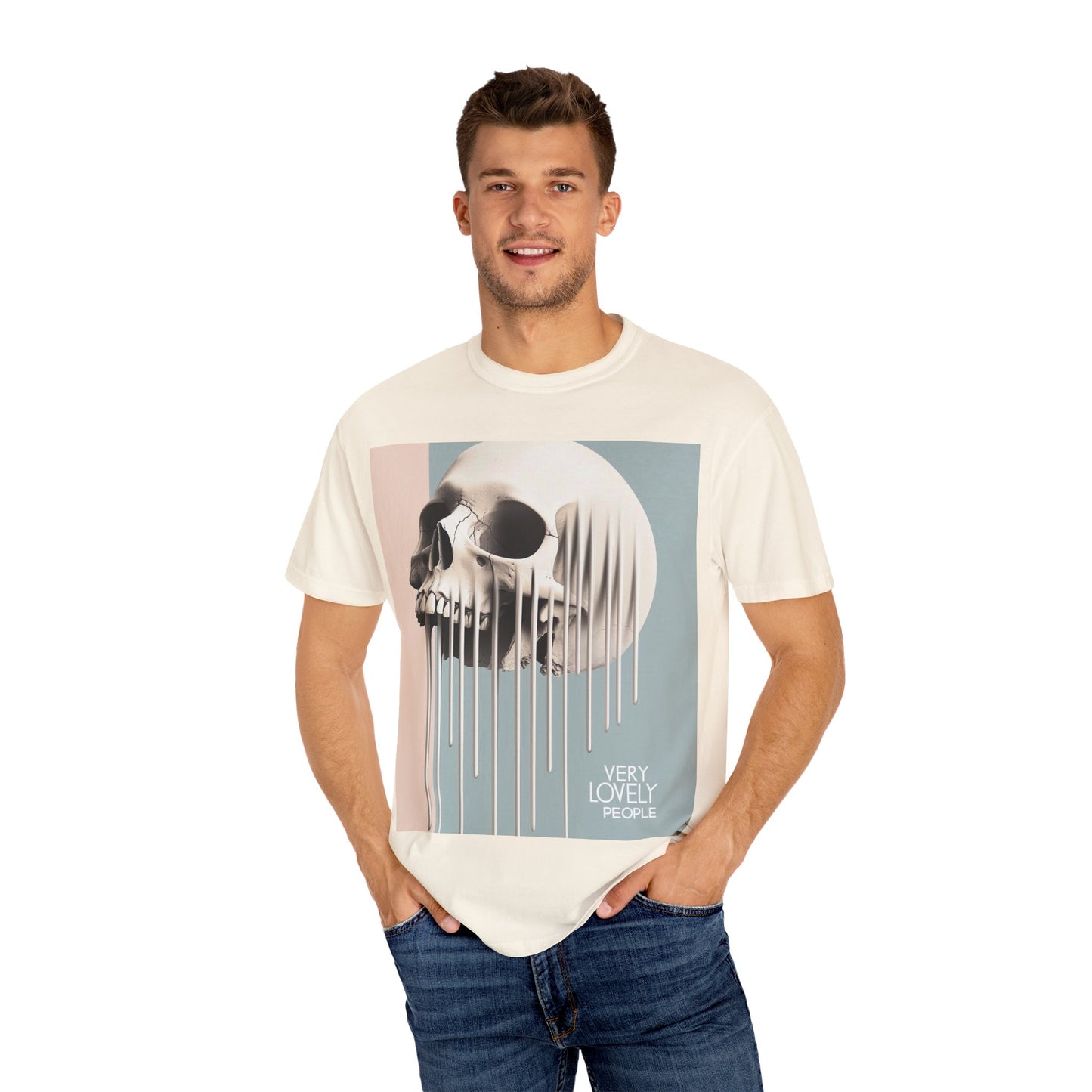 Fierce Graphic T-Shirt - Unisex Garment-Dyed Tee with Bold Art