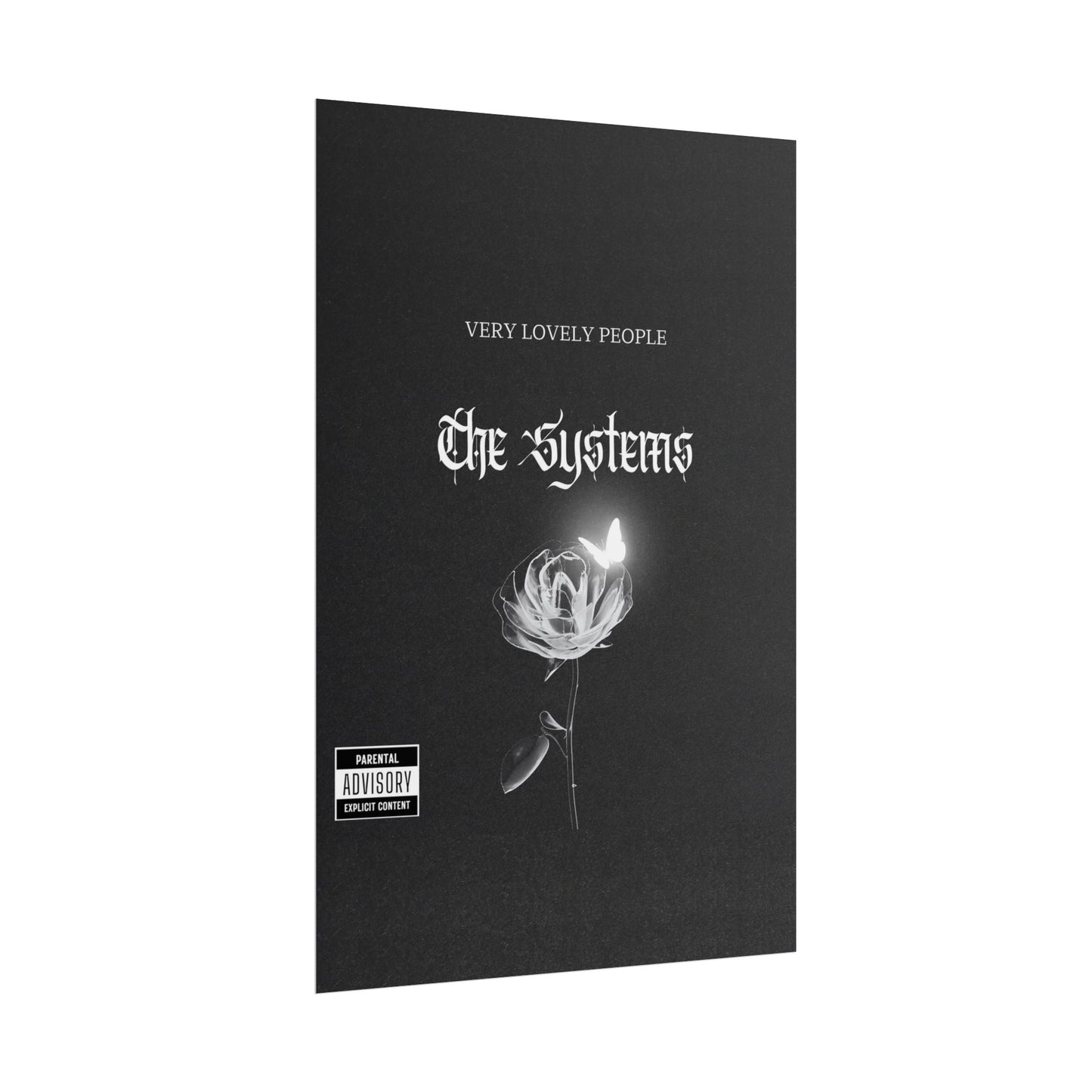 The Systems Album Cover Rolled Poster - Very Lovely People Wall Art