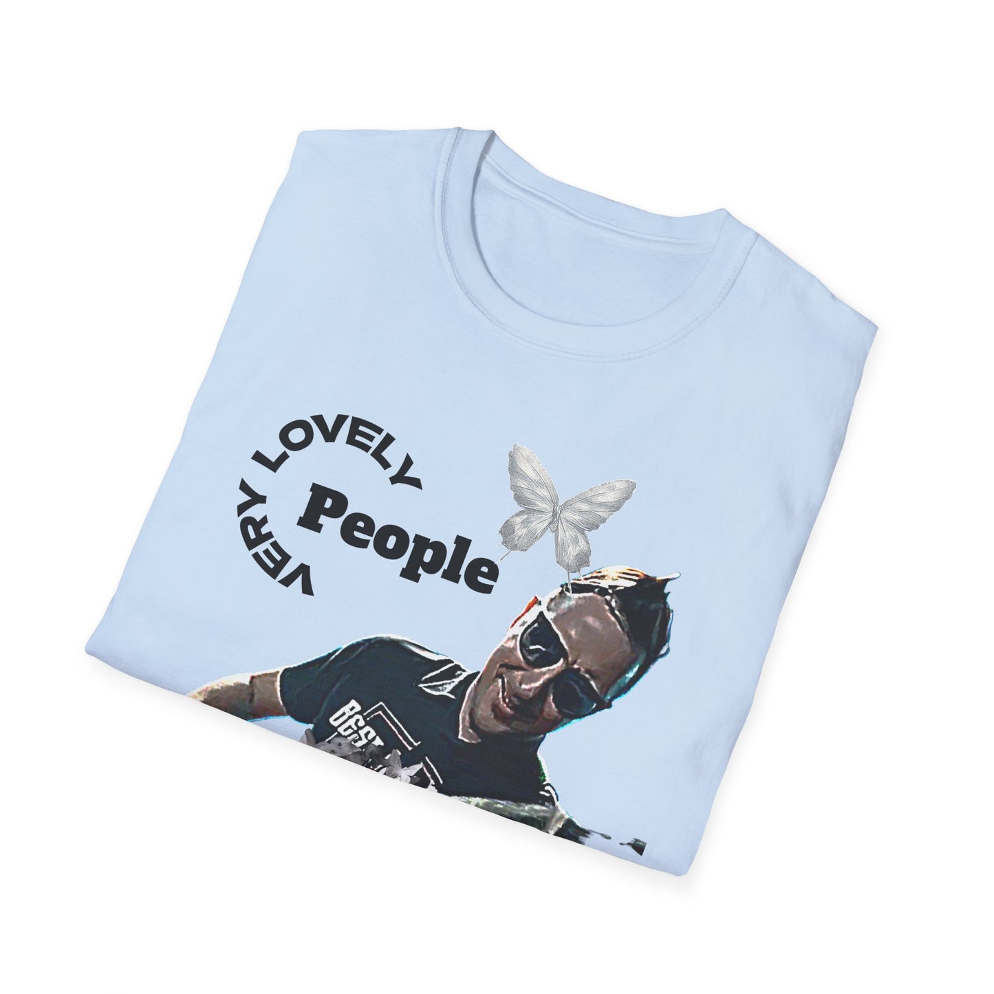 Very Lovely People Guitarist Graphic T-Shirt