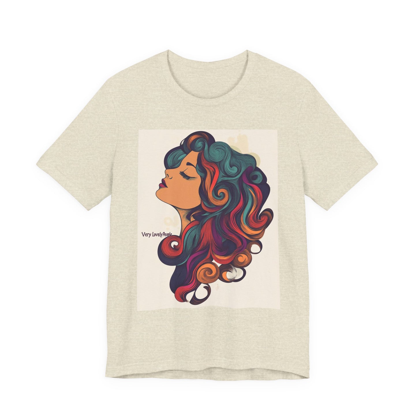 Very Lovely People Unisex Tee, Perfect Gift for Friends, Casual Wear, Birthday Celebration, Fun Statement Shirt