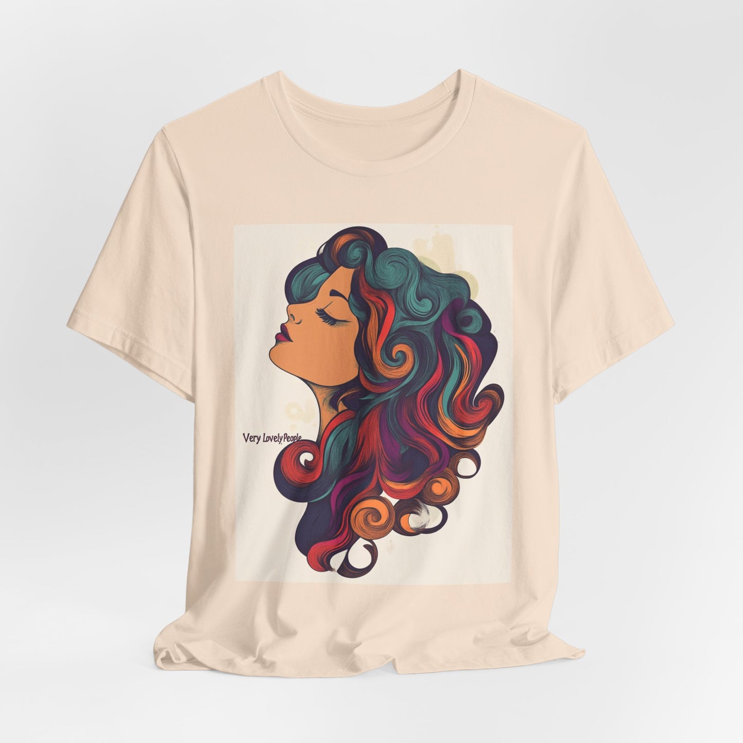 Very Lovely People Unisex Tee, Perfect Gift for Friends, Casual Wear, Birthday Celebration, Fun Statement Shirt