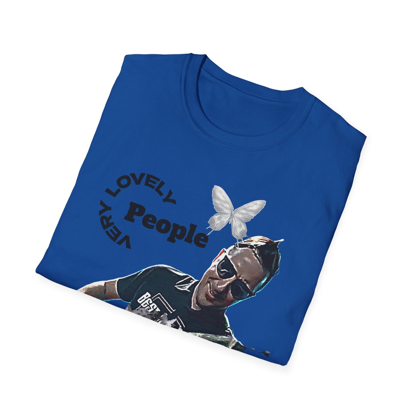 Very Lovely People Guitarist Graphic T-Shirt