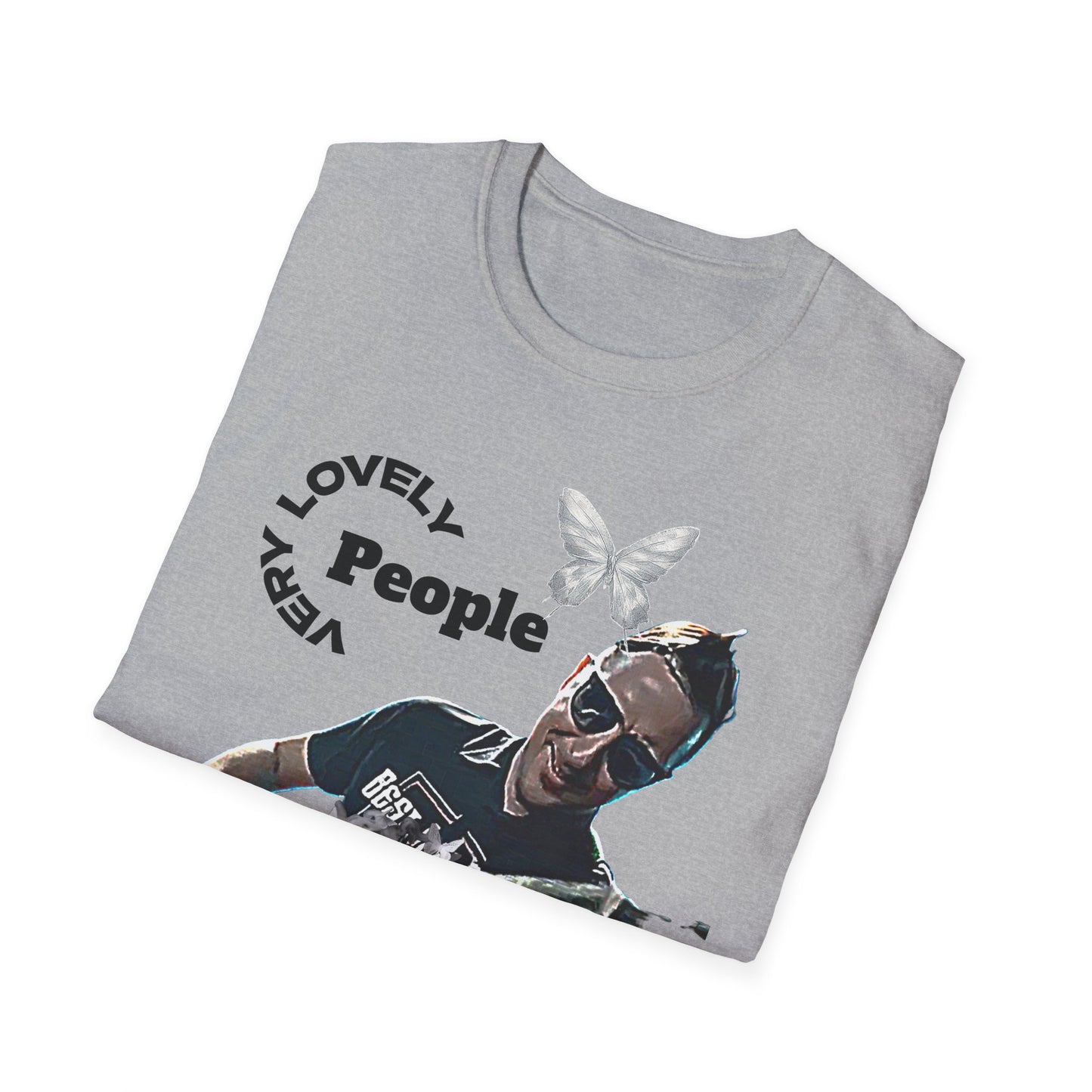 Very Lovely People Guitarist Graphic T-Shirt