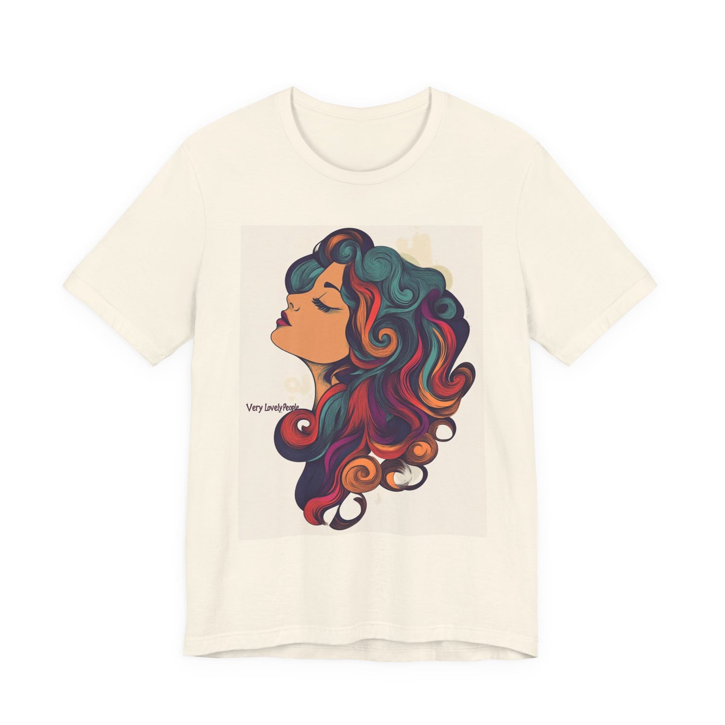 Very Lovely People Unisex Tee, Perfect Gift for Friends, Casual Wear, Birthday Celebration, Fun Statement Shirt