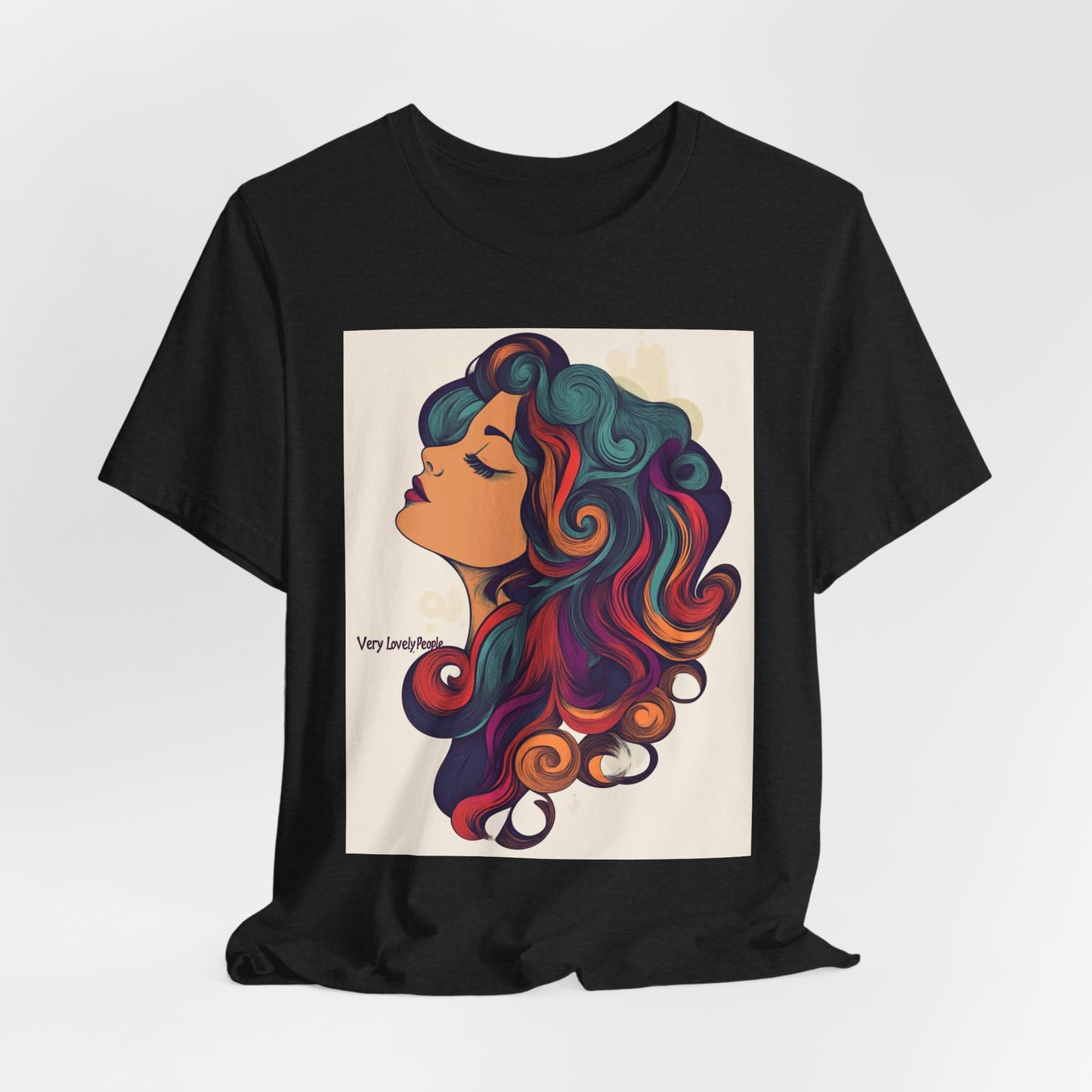 Very Lovely People Unisex Tee, Perfect Gift for Friends, Casual Wear, Birthday Celebration, Fun Statement Shirt