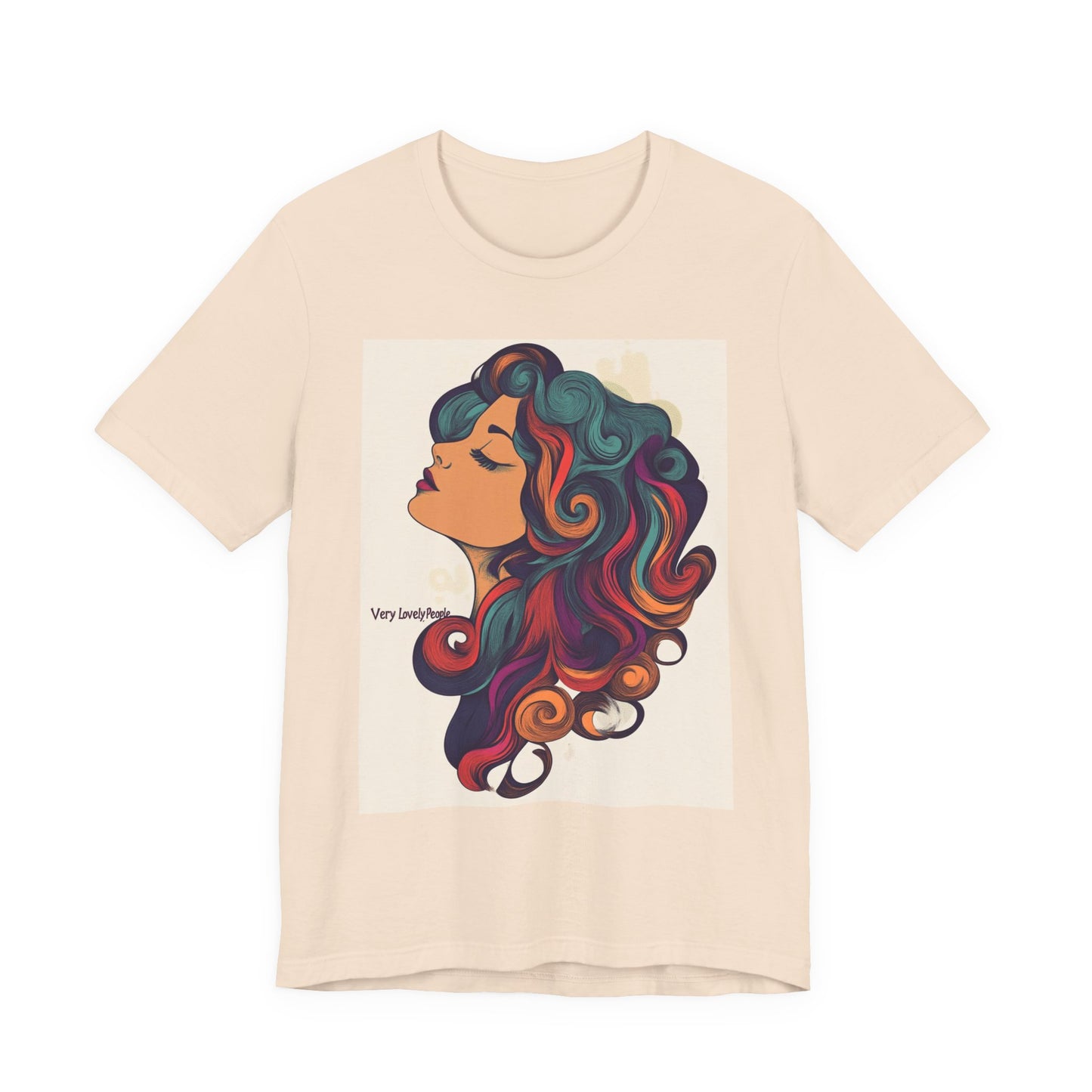 Very Lovely People Unisex Tee, Perfect Gift for Friends, Casual Wear, Birthday Celebration, Fun Statement Shirt