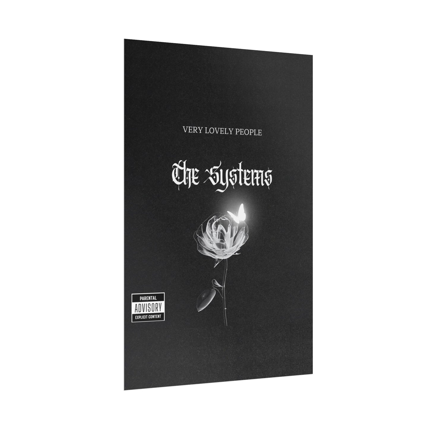 The Systems Album Cover Rolled Poster - Very Lovely People Wall Art