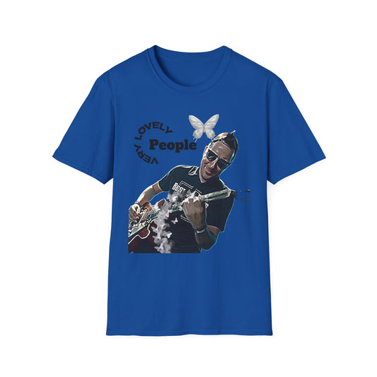 Very Lovely People Guitarist Graphic T-Shirt
