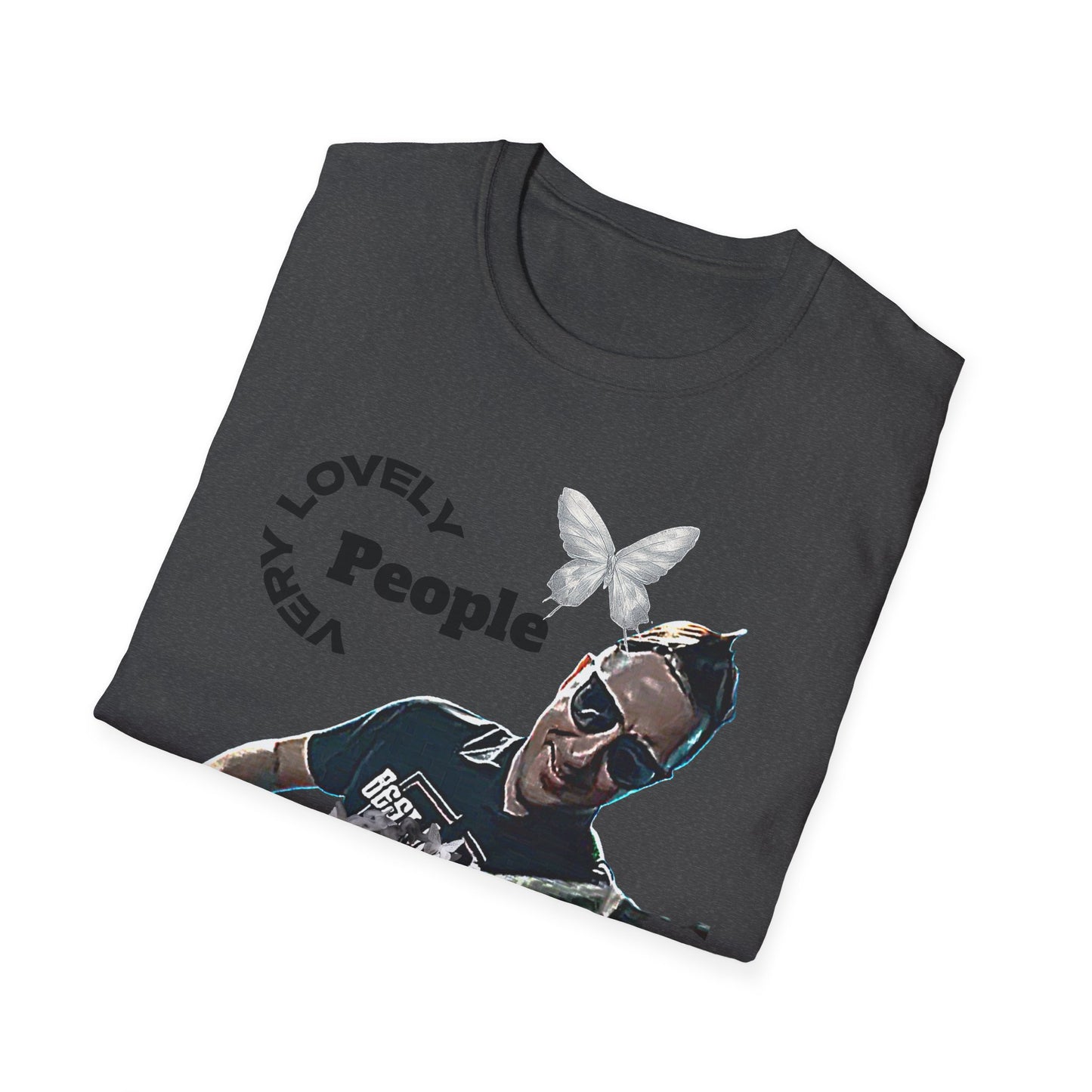 Very Lovely People Guitarist Graphic T-Shirt