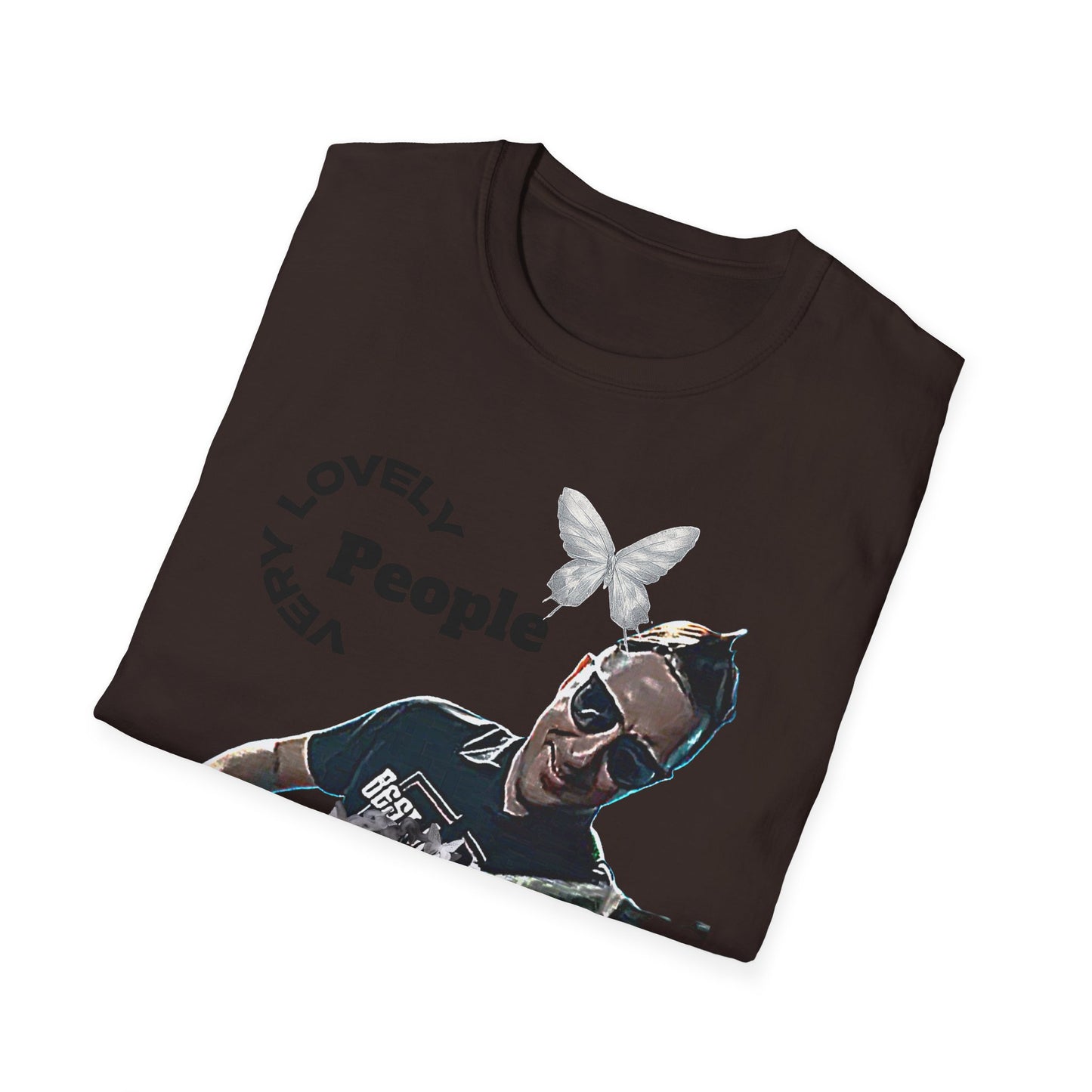 Very Lovely People Guitarist Graphic T-Shirt